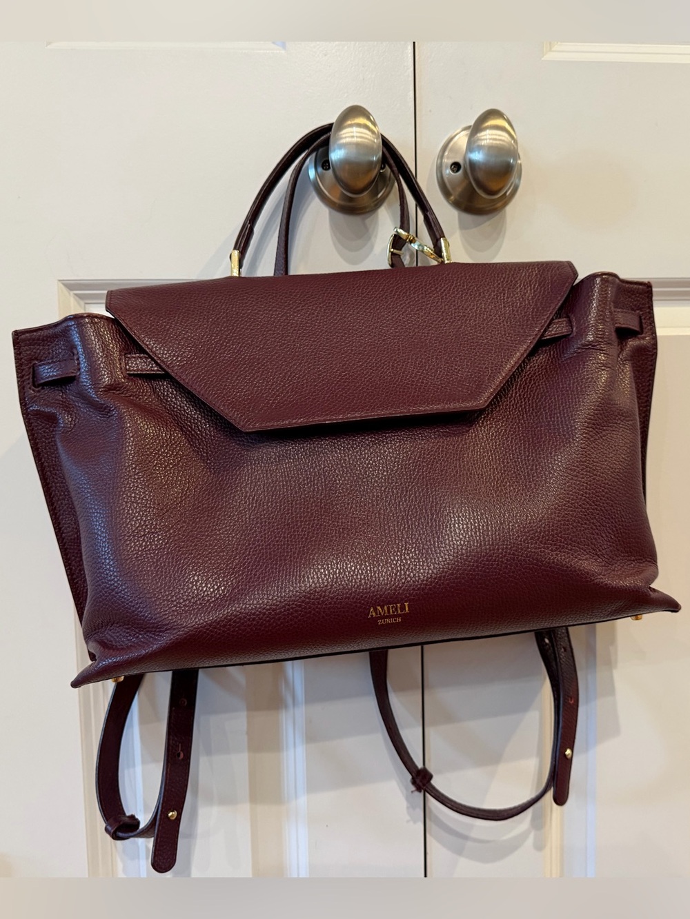 Burgundy Ameli Zurich Viadukt Day Backpack